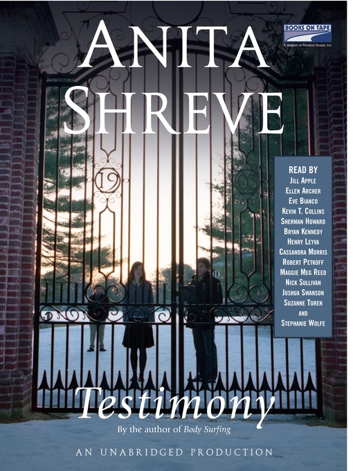Title details for Testimony by Anita Shreve - Available